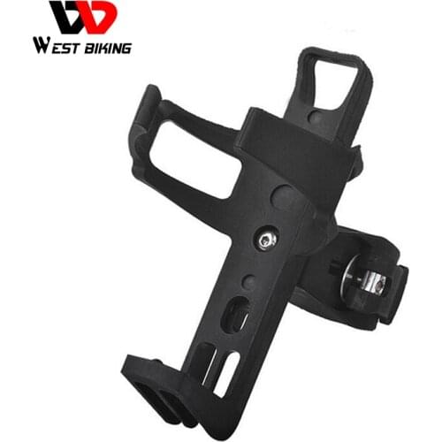 WEST BIKING 360 Rotating Cycling Bottle Cage Bicicleta Mountain Bike Water Bottle Cage Water Bottle Holder Bicycle Bottle Holder