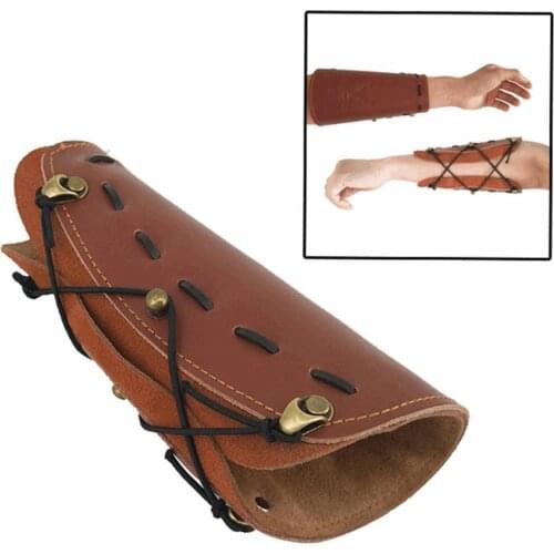 Cowhide arm guards, Meihun traditional recurve composite handguards, high-quality leather,traditional archery recurve arm guards