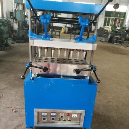 Factory Supply 24 Head Large production commercial ice cream cone machine price FREE CFR BY SEA