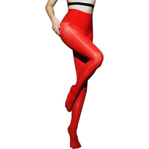 Metelam Womens High Waist Glossy Seamless Pantyhose Stretchy Shape Stockings