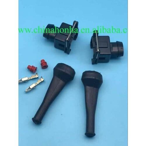 10 pcs 2Pin 10X EV1 Short plug Female Fuel Injector Connector 750cc 1000cc 650cc