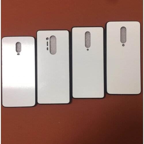 10pcs 2D DIY Sublimation Blanks Phone Cases for Oneplus 8 Pro/8T/Oneplus 7 Pro/7T/6T Case Cover Covers+Aluminum Sheets wholesale