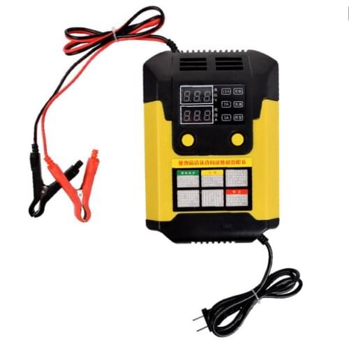 2018 new charger Full Automatic 12V/24V Intelligent Pulse Repair Car Battery Charger 220Vcharger