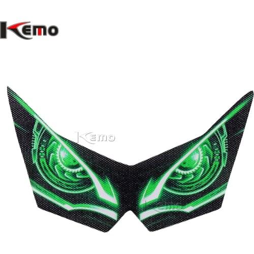 For KAWASAKI Z750 Z750R Z1000 Z 750 Z 1000 Motorcycle Accessries 3D Front Fairing Headlight Sticker Guard Head light Stickers