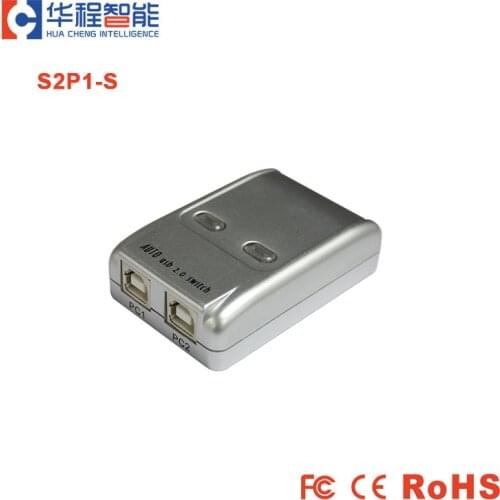 USB print sharing device 2 port usb automatic computer switcher 2 computers sharing 1 printer sharing device without cable