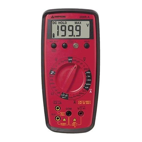 Amprobe 30XR-A Auto Ranging Digital Multimeter with VolTect Non-Contact Voltage Detection