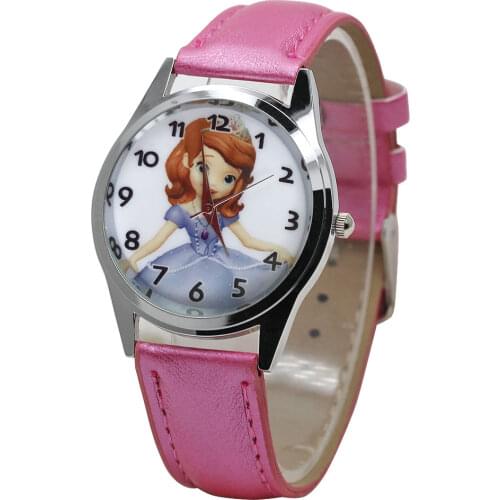 Kids birthday gift cute cartoon children watch girl jelly leather quartz clock boy casual sports watch new childrens watch