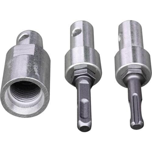 Electric SDS DIY Shank Head Converter Accessories Drill Bit Adapter Power Tool Earth Auger Square Durable