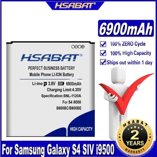 HSABAT B600BE B600BC B650AC 6900mAh for Samsung Galaxy Mega 5.8 GT-I9152,GT-I9150,SCH-P709,GT-i9158,GT-i9152P,GT-G3858 Battery