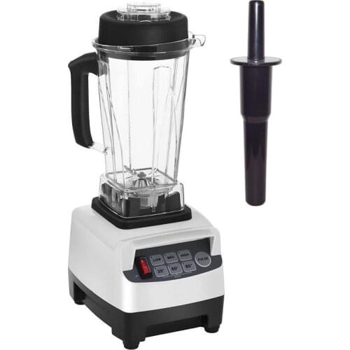 Jinda JD-800 2 liters blender for shop use bar food processor smoothie fruit mixer automatic with timer touchpad digital control
