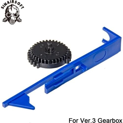 Double Sector Gear And Tappet Plate Ver.2 3 Gearboxes AEG Tune Up Kit Upgrade Set Gel Blaster Airsoft Shooting Accessories