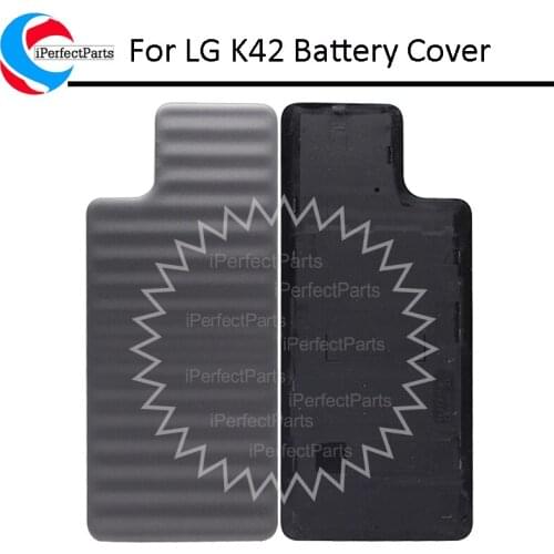 Battery Cover For LG K42 Back Housing Glass Rear Battery Cover Replacement Repair Parts For LG K42 LMK420 Back Cover