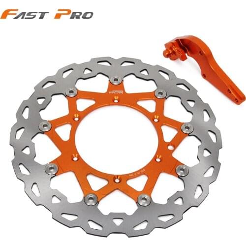 Motorcycle CNC 320MM Floating Brake Disc Adapter Bracket For KTM EXC EXCF SX SXS SXF MX XC XCF XCW 125 250 350 450 525 530 LC4