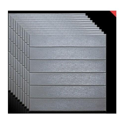 Wood Pattern 3D Wall Sticker Wallpaper Self-adhesive Waterproof TV Background Wall Sticker Living Room Decoration