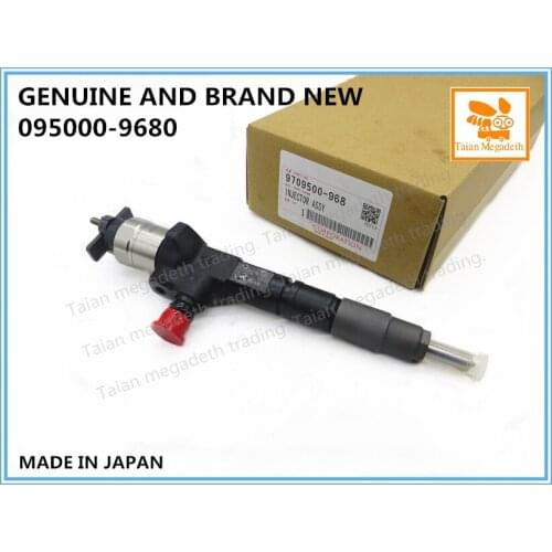 GENUINE AND BRAND NEW COMMON RAIL FUEL INJECTOR 095000-9680, 1J520-53051