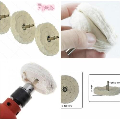 7PCS Polishing Disc For Polisher And Electric Screwdriver For Wheel Polishing car gadget car polisher