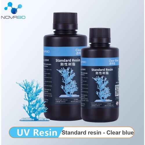 NOVA3D 405nm LCD 3d Printer Resin Clear Blue Photon Liquid printing material 405nm UV Sensitive Resin