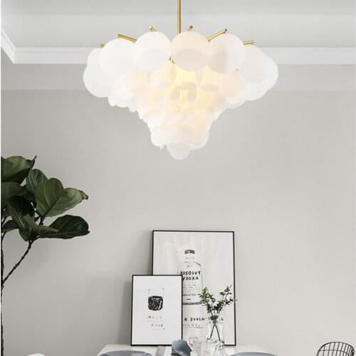 Modern Led Crystal Chandelier for Living Room Kitchen Dining Room Bedroom Bedside Luxury Indoor Lighting Hanging Lamp Fixture