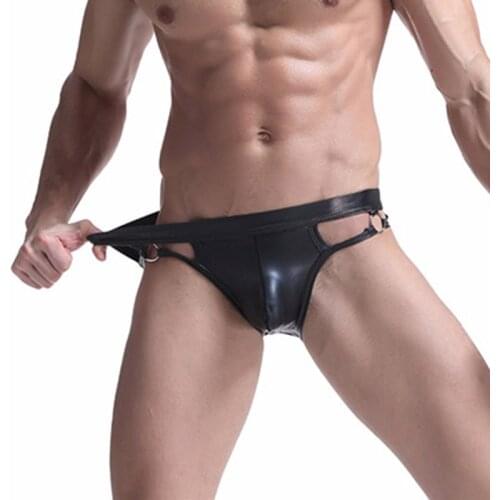 Mens Briefs Sexy Jock Strap Underwear Black/white T-Back G-String Briefs Backless Breathable Thong Lingerie New Male Underpants