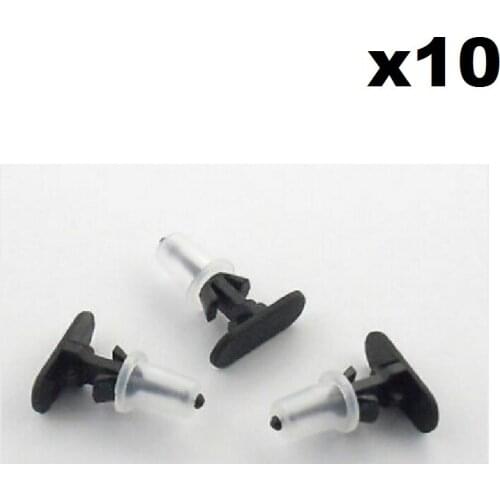 10x For Opel / Opel Weatherstrip & Rubber Door Seal Gasket Clips / Fasteners