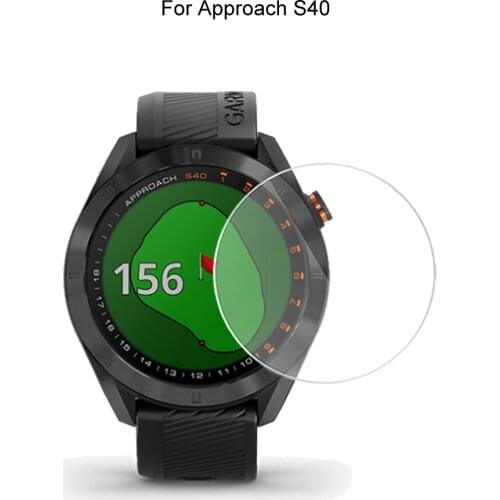 For Garmin Approach S40 Smart Watch Screen Protector 2.5D Tempered Glass Protective Film Explosion-Proof