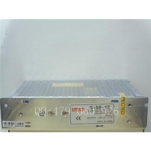 [ZOB] RONGLAN switching power supply S-50-12 12V4.2A --5pcs/lot