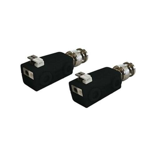 1Pair HD Video Transceiver CVI TVI AHD CVBS 4 in 1 4K 8MP Video Balun With Upside Push-terminal Passive Twisted Pair Transmitter