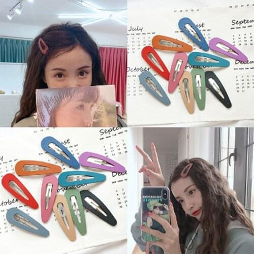 1Pcs Fashion Women Girls Hair Clip BB Hairpins Metal Barrettes Hair Accessories Holder Styling Tool for Daily Life