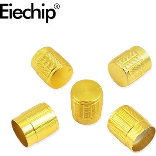 10pcs/Lot 15X17mm potentiometer knobs cap 6mm Shaft Hole high quality Alloy knob for WH148 potentiometer encoder audio switch