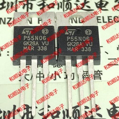 10pcs/lot STP55N06 P55N06 New stock TO-220 60V 50A