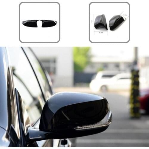 2Pcs Useful Wing Mirror Cover Replacement 963744GA0H 963744GA0H 963734GA0H Compact Rearview Mirror Cover Car Styling