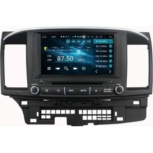 CarPlay IPS PX6 2 din 8" Android 10 Car Radio DVD GPS Bluetooth 5.0 WIFI for Mitsubishi Lancer 2010 2011 2012 2013 2014 2015