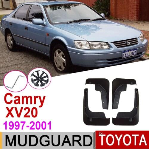 Car Mudflap For Toyota Camry XV20 20 2001~1997 Fender Mud Flaps Guard Splash Flap Front Rear Mudguard Accessories 2000 1999 1998