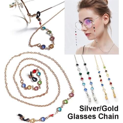 78cm Long Keeper Glasses Chain Eyewear Accessories Stainless Steel Sunglasses Necklace Eyeglass Holder Lanyard Strap Reading