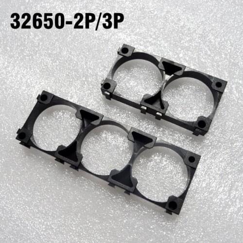 32650 battery holder 2P 3P lithium ion battery holder 32650 Cylindrical battery plastic bracket