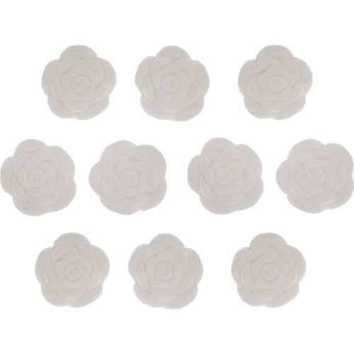 10x White Rose Aroma Fragrance Essential Oil Diffuser Home Stones Party Gift