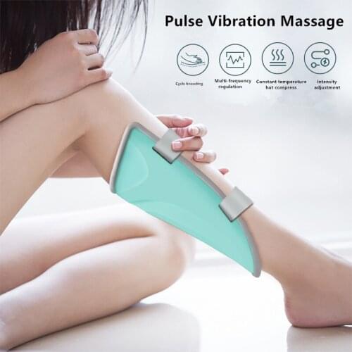 Calf Massager Shaping Stovepipe Beauty Leg Tool Muscle Relaxation Hot Compress EMS Pulse Vibration Leg Slimming Massager