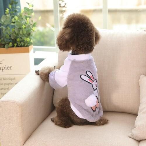 Pet Puppy Cat Coats Jacket Warm Fleece Dog Costumes Christmas Clothes for Small Dogs Chihuahua Autumn/Winter