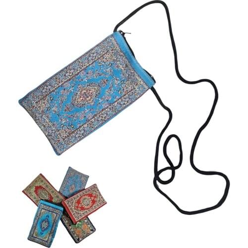 Turkish Purse Unisex Money Pouch Travel Passport ID Card Phone Holder Neck Wallet Bag Passport Holder