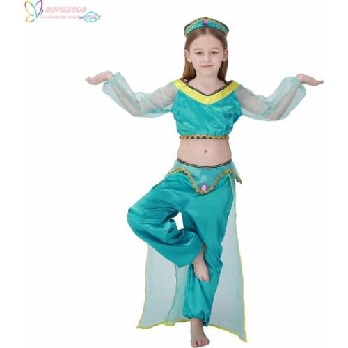 Halloween Childrens Day Arab Belly Dance India dance cosplay stage performance costume