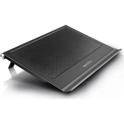DEEPCOOL N65 non-slip laptop cooling pad dual 140mm fan notebook radiator base bracket adjustment for 0-17.3 inch