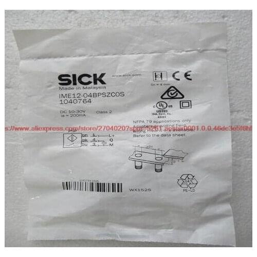 100%New and original IME12-04BPSZCOS IME12-04BNSZCOS M12 Plug Proximity Switch Buried PNP Normally Open Sensor