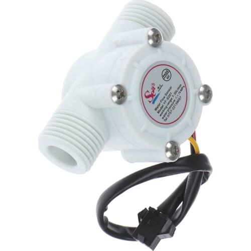 Meter Flowmeter Counter Sensor Control Effect Flowmeter Hall 1-30L/min For Arduino 1/2'' Water Flow Sensor Switch