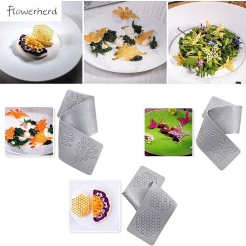 New Butterfly Honeycomb Leaf Fondant Lace Cushion Cake Silicone Mold Resin Molds Chocolate Creative Decoration Baking Molds