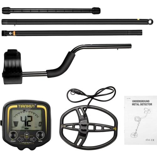 TX-850 Durable Metal Detector Underground Depth 2.5m Search Finder Gold Detector Treasure Hunter Detecting Pinpointer Waterproof