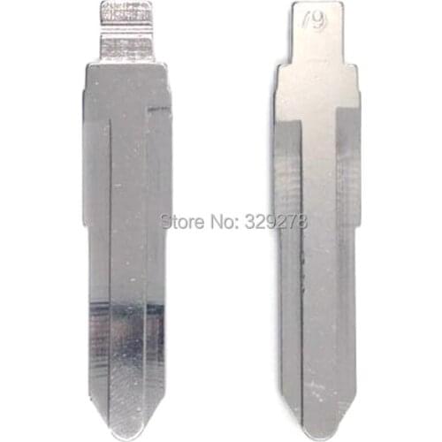 10pcs/lot Metal Blank Uncut Flip KD Remote Key Blade Type #79 for New XMZ Original NO. 79 Blade