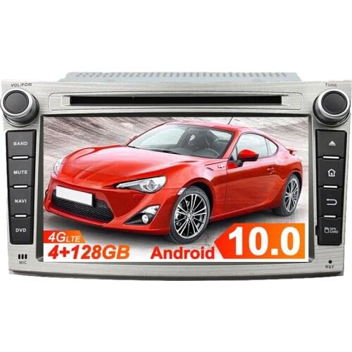 2DIN Android 9.0 Car CD DVD Player GPS Navigation For Subaru Legacy Outback 2009-2014 Car Head Unit Multimedia Radio Tape Player