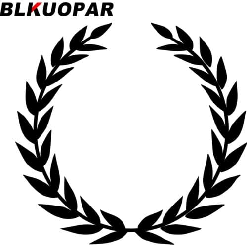 BLKUOPAR for Wreath Car Stickers Waterproof Scratch-Proof Decals Funny Personality Refrigerator Helmet Decor Car Label