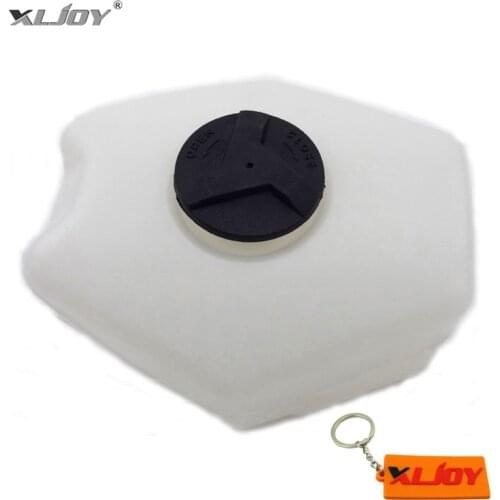 XLJOY White Petrol Gas Fuel Tank For Chinese 2 Stroke 47cc 49cc Minimotor Kids Mini Motor Pocket Bike Motocross