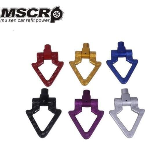 False Carbon Towing Car Tow Hook Fit For BMW E46 E81 E30 E36 E90 E91 European Car Auto Trailer Ring Car Accessories